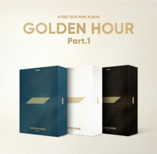 Ateez - Golden Hour : Part 1 (Tilfældig version) (CD)