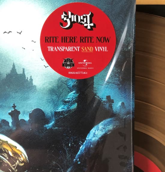 Ghost - Rite Here Rite Now - Ost (Ltd Sand 2Lp) (LP)