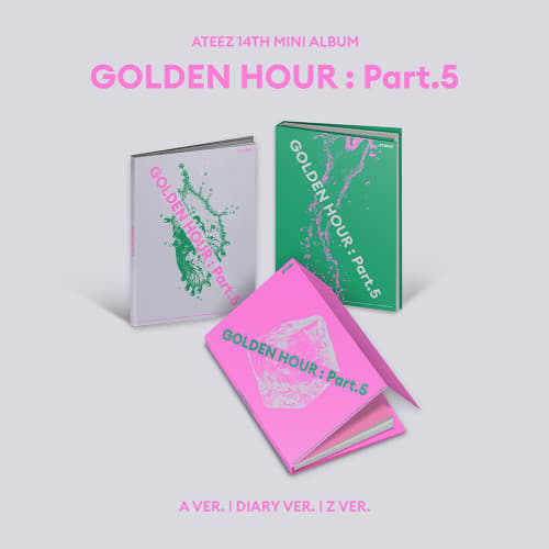 Ateez - Golden Hour : Part 5 (Tilfeldig versjon) (CD)