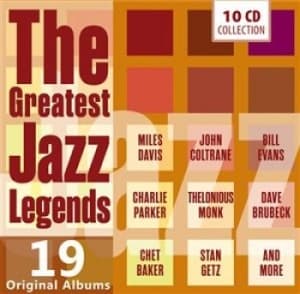 Diverse Artister - Greatest Jazz Legends (CD)