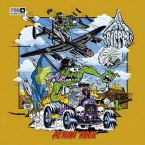 Drippers The - Action Rock Lp (Sort Vinyl) (LP)