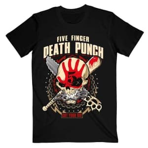 Five Finger Death Punsch - Zombie Kill Uni Bl T-paita (XL)