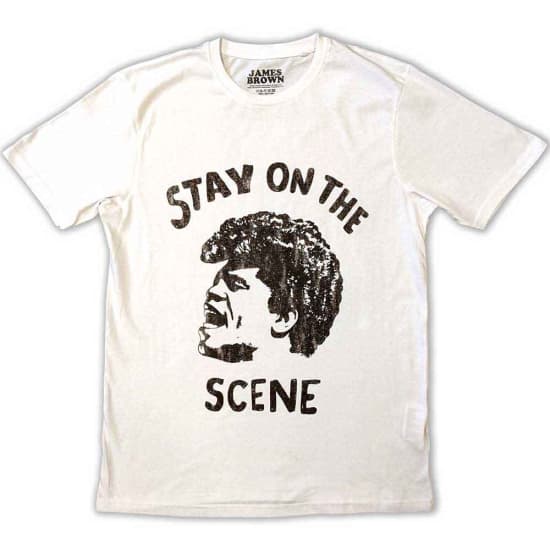 James Brown - Stay On The Scene Uni Hvit