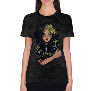 Billie Eilish - Anime Billie Uni Dip-Dye