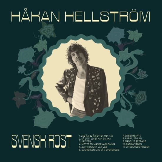 Håkan Hellström - Svensk Rost (2. utgave) Blå Vinyl (LP)