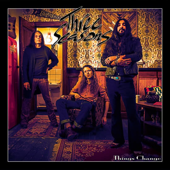 Three Seasons - Things Change (Yellow Orange White Marbled Vinyl LP) (LP)