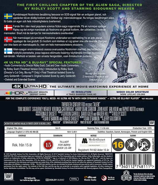 Movie - Alien Uhd