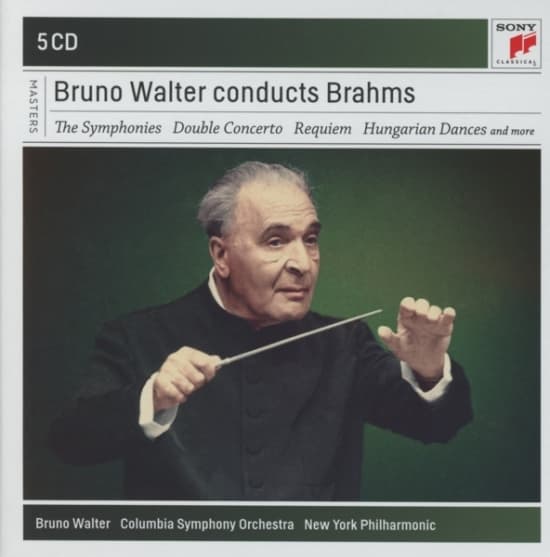 Walter Bruno - Bruno Walter johtaa Brahmsia (CD)