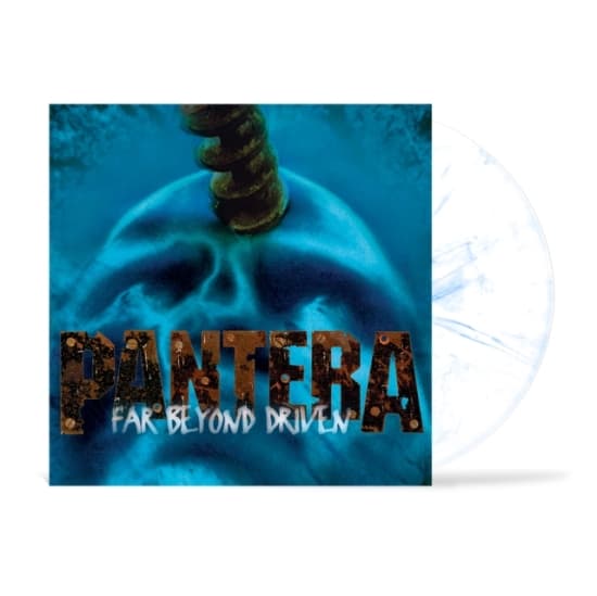 Pantera - Far Beyond Driven (hvit og blå marmorert utgave) (LP)