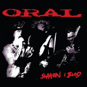 Oral - Slagen I Blod (Sort Vinyl LP) (LP)