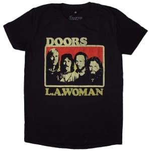 Doors/ T-paita - LA Woman (Miehet Musta) (S)