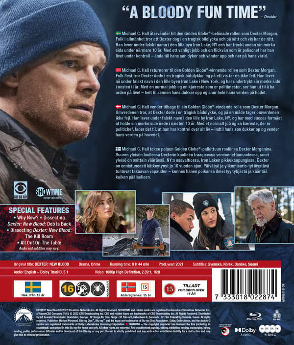 Film - Dexter: New Blood (Bd)