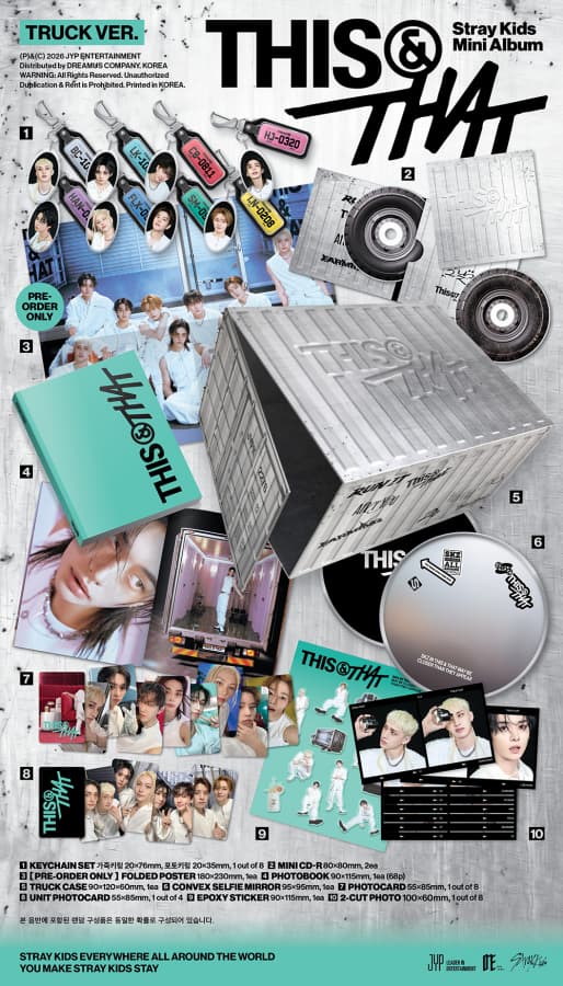Stray Kids - This & That (Truck Ver.) (CD)