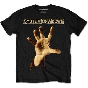 System Of A Down - Hand Uni Bl T-paita