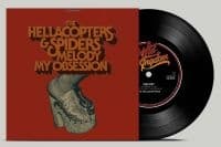 The Hellacopters / Spiders - Melody / My Obsession (Sort Vinyl 7\" Single) (Vinylsingle)