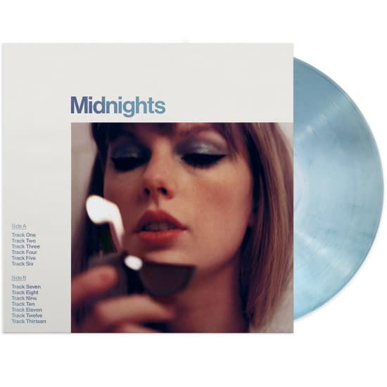 Taylor Swift - Midnights (Moonstone blue vinyl) Gatefold  (LP)