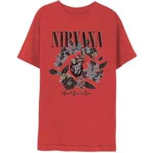 Nirvana - Heart-Shaped Box Punainen T-paita