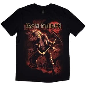 Iron Maiden - Benjamin Breeg Rød Grafisk Uni Bluse