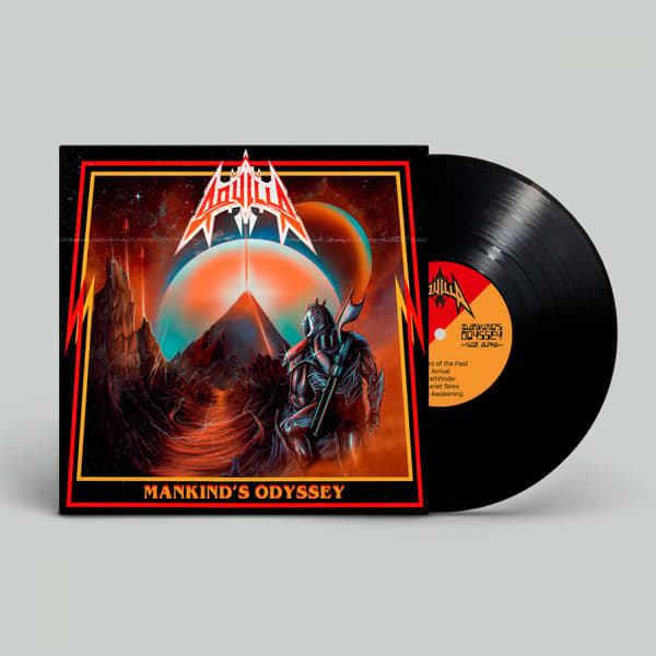 Aquilla - Mankind's Odyssey (Sort Vinyl LP) (LP)