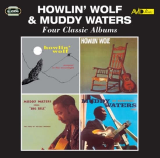 Howlin Wolf & Muddy Waters - Fire klassiske albums (CD)