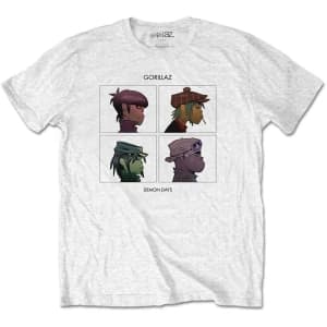 Gorillaz/ Unisex T-skjorte: Demon Days (M)