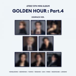 Ateez - Golden Hour : Part 4 (Digipack Ver.) (Random Ver.) (CD)