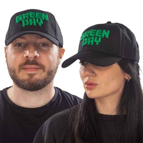 Green Day - Dryppende Logo Bl Baseball C