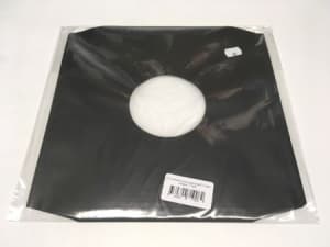 Vinyllommer - Lp-inderpose Sort 10-pak