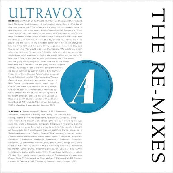 Ultravox - The Re-Mixes (LP)