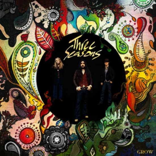Three Seasons - Grow (Sort Vinyl LP) (LP)