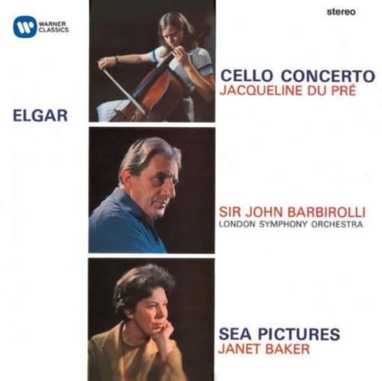 Jacqueline Du Pré/Dame Janet B - Elgar: Cellokoncert - Sea Pi (CD)