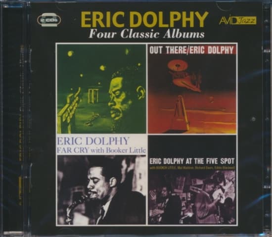 Eric Dolphy - Neljä klassikkoalbumia (CD)