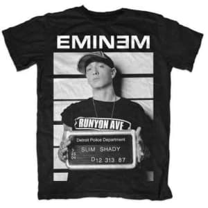 Eminem - Arrest Uni Bl T-shirt
