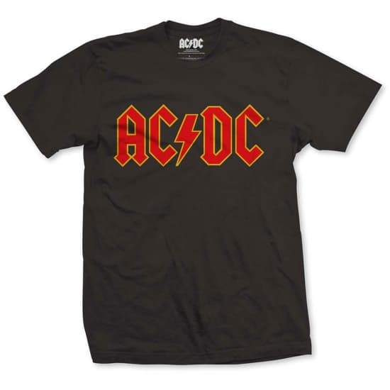 AC/DC/ Unisex T-skjorte: Logo (XL)