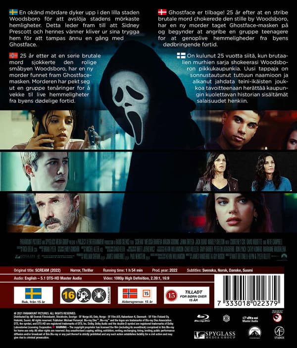 Elokuva - Scream (2022) (Bd)