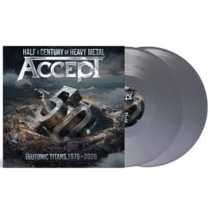 Accept - Teutonic Titans 1976-2028 (Gatefold - Solid Silver Vinyl / 2LP) (LP)