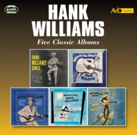 Hank Williams - Viisi klassikkoalbumia (CD)