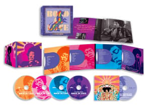 The Jimi Hendrix Experience - Bold As Love (4CD+BD bokssett) (CD)