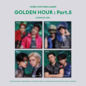 Ateez - Golden Hour : Part 5 (Digipack Unit Ver.) (Random Ver.) (CD)