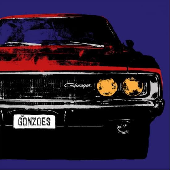 The Gonzoes - Charger (Sort Vinyl LP) (LP)