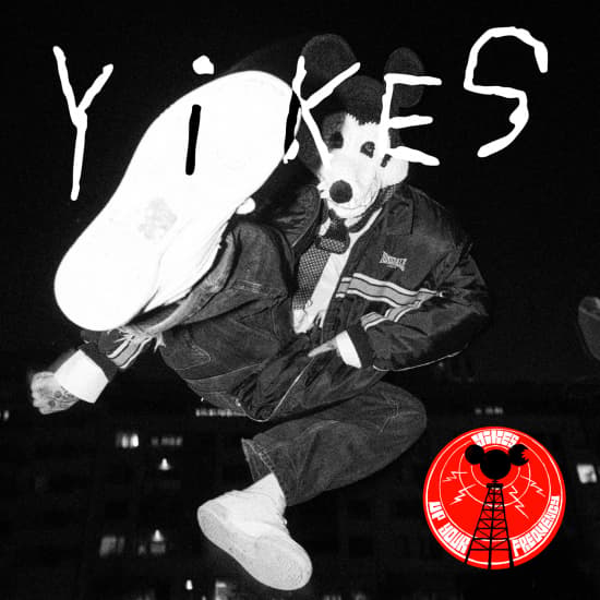 Yikes - Up Your Frequency (musta vinyyli-LP) (LP)