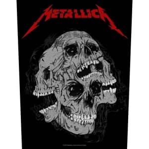 Metallica - Skulls Rygmærke