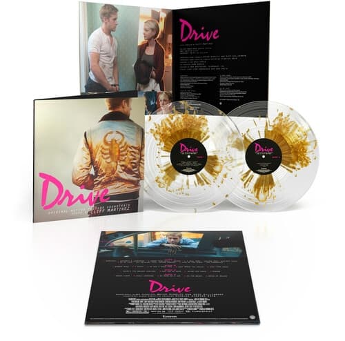 Cliff Martinez - Drive Ost (Klar & Guld Splatter Vinyl) (2Lp) (LP)