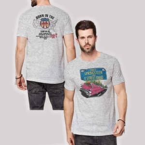 Bruce Springsteen - Pink Cadillac Uni Grey S