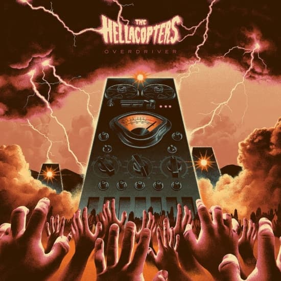 The Hellacopters - Overdriver (Sort Vinyl+Plakat) (LP)