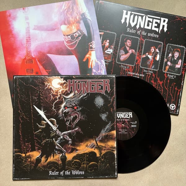 Hunger - Ruler Of The Wolves (Musta vinyyli-LP) (LP)