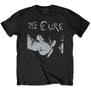 The Cure - Robert Illustrasjon Svart T-skjorte