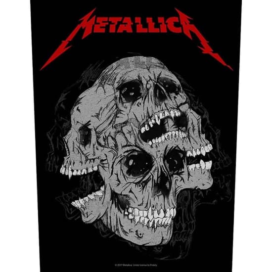 Metallica - Skulls Rygmærke