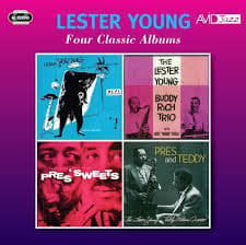 Lester Young - Fire klassiske albums (CD)