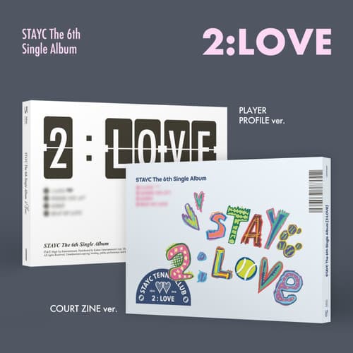 Stayc - 2 : Love (Random Ver.) (CD)